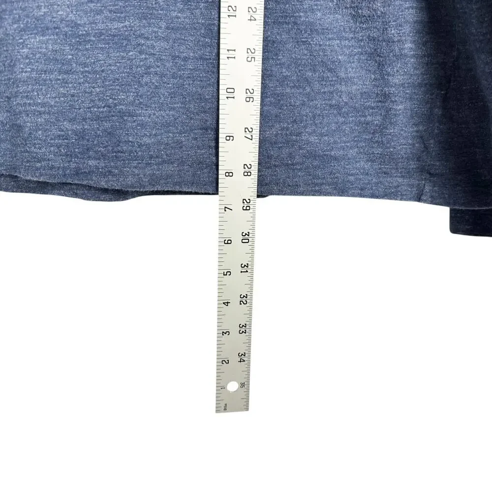 Polo Ralph Lauren Blue Jersey Cotton Long Sleeve Crew Neck Top‎ SZ XXL Casual